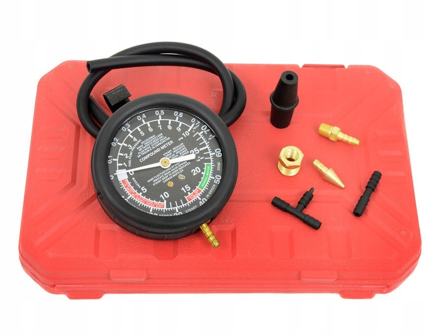 Miernik Ciśnienia Podciśnienia Wakuometr Tester Marka TC Technic