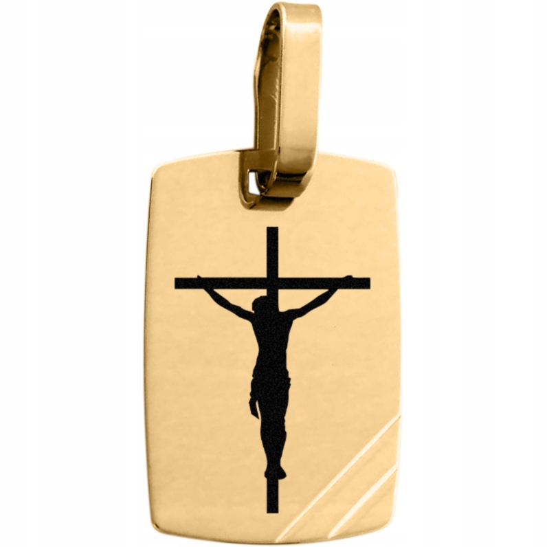 ZŁOTY NIEŚMIERTELNIK MĘSKI Z GRAWEREM LASEROWYM ZŁOTO 585 PUDEŁKO PREZENT Materiał żółte złoto