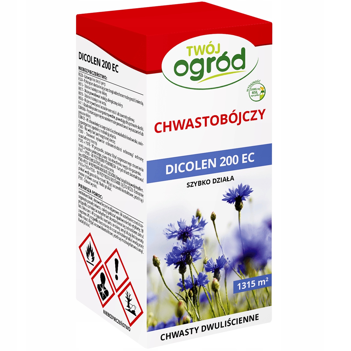 

Środek chwastobójczy Dicolen 200 Ec 250ml Trawnik