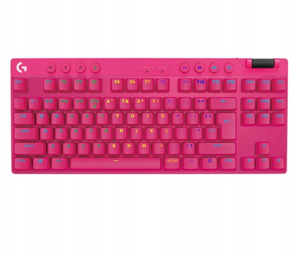 Klawiatura Logitech G Pro X Tkl Lightspeed Tactile magenta