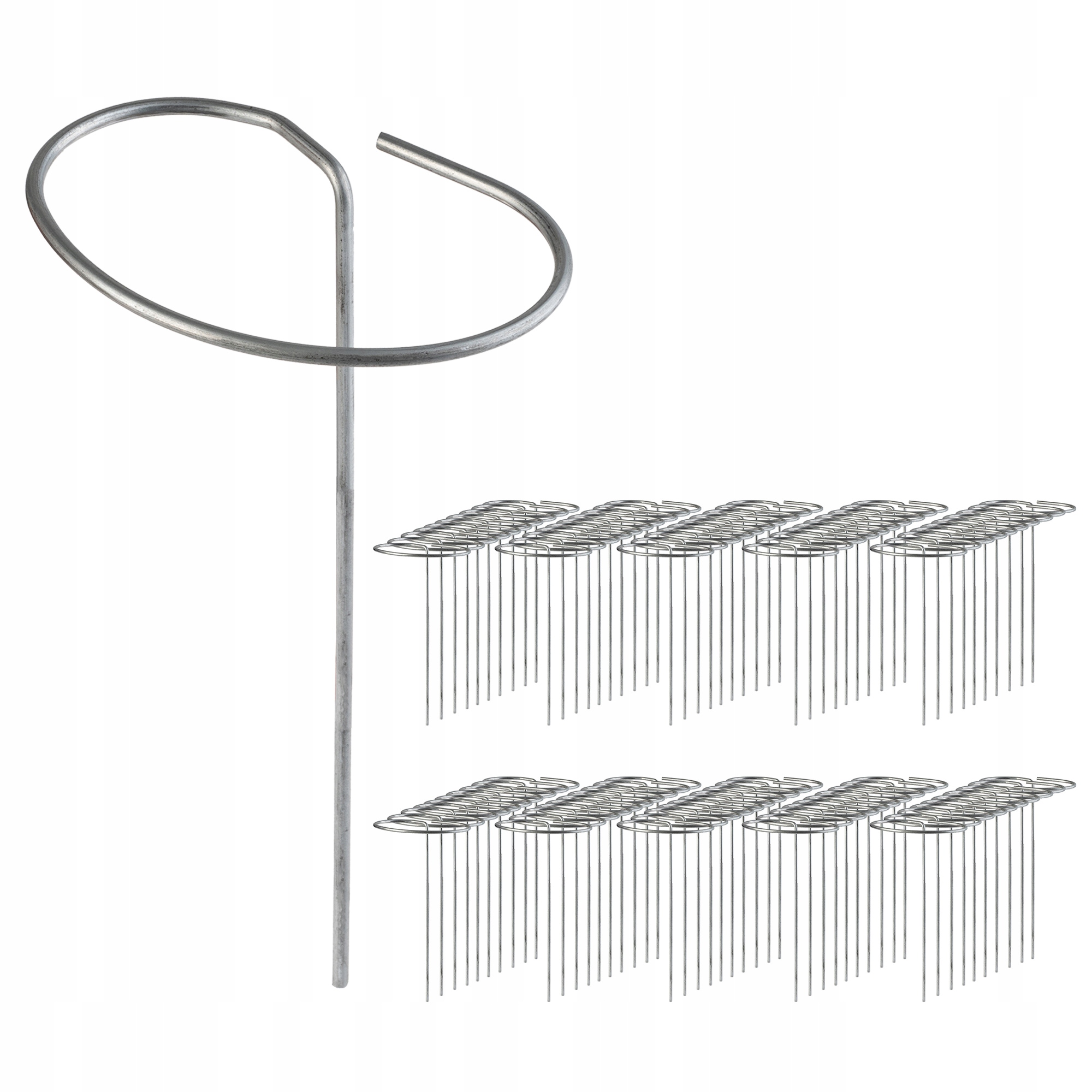 Špendlíky Na Agrotextilii Kolíky Kotvy Upevnění Agrotextilie Kovové 100 ks