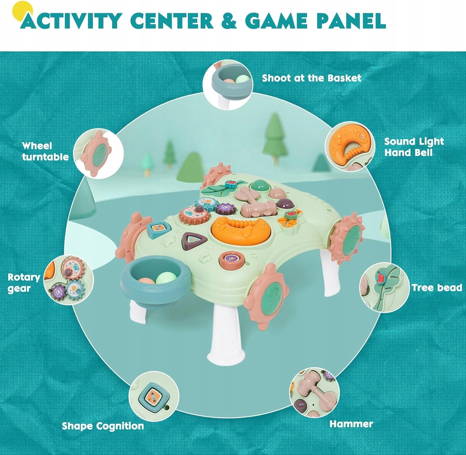 Chodzik Pchacz 5w1 Arkyomi Materiał plastik