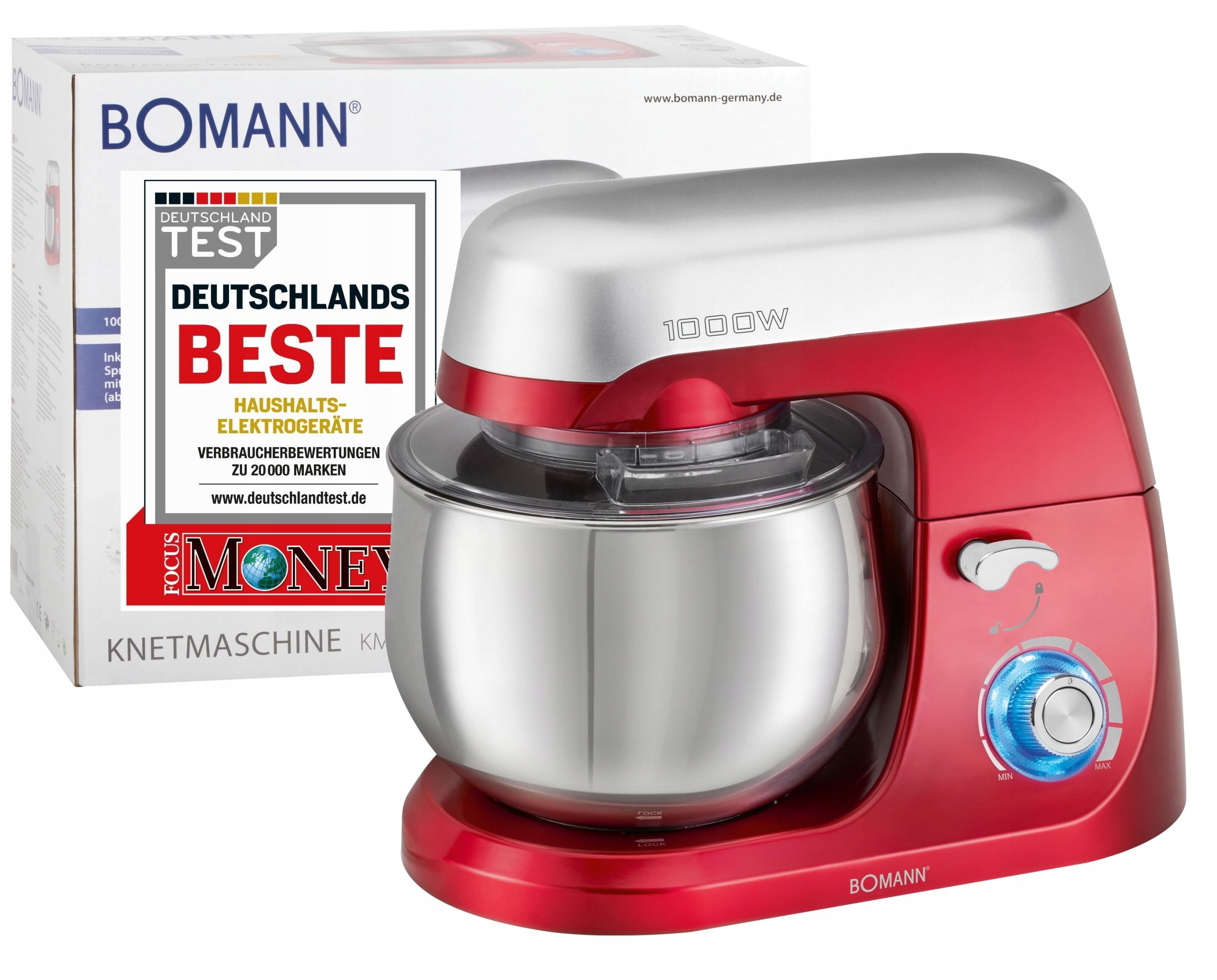 Robot Kuchenny, Mikser Planetarny Bomann Km Cb Czerwony