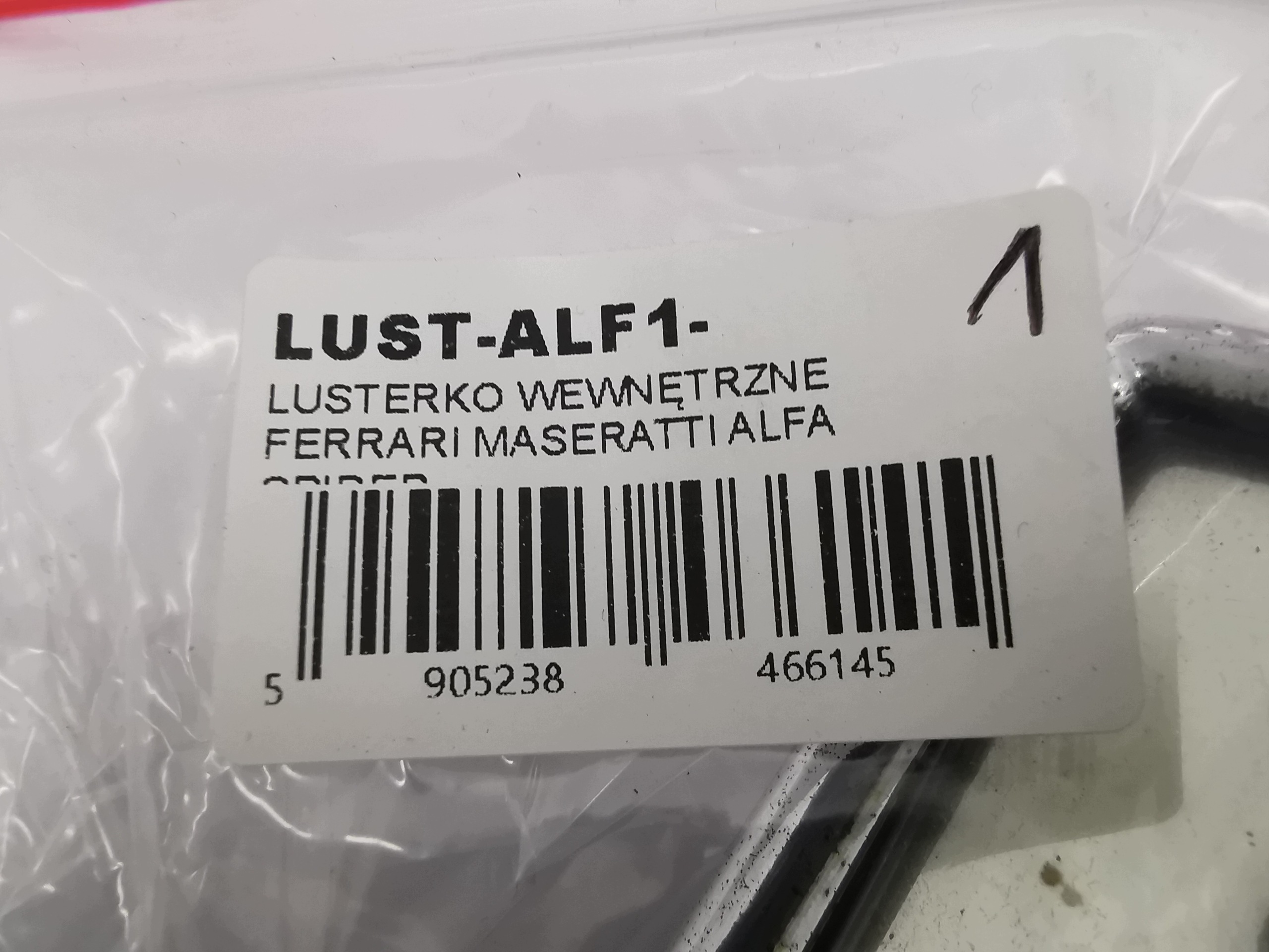 Spiegel innen FERRARI MASERATTI ALFA SPIDER
