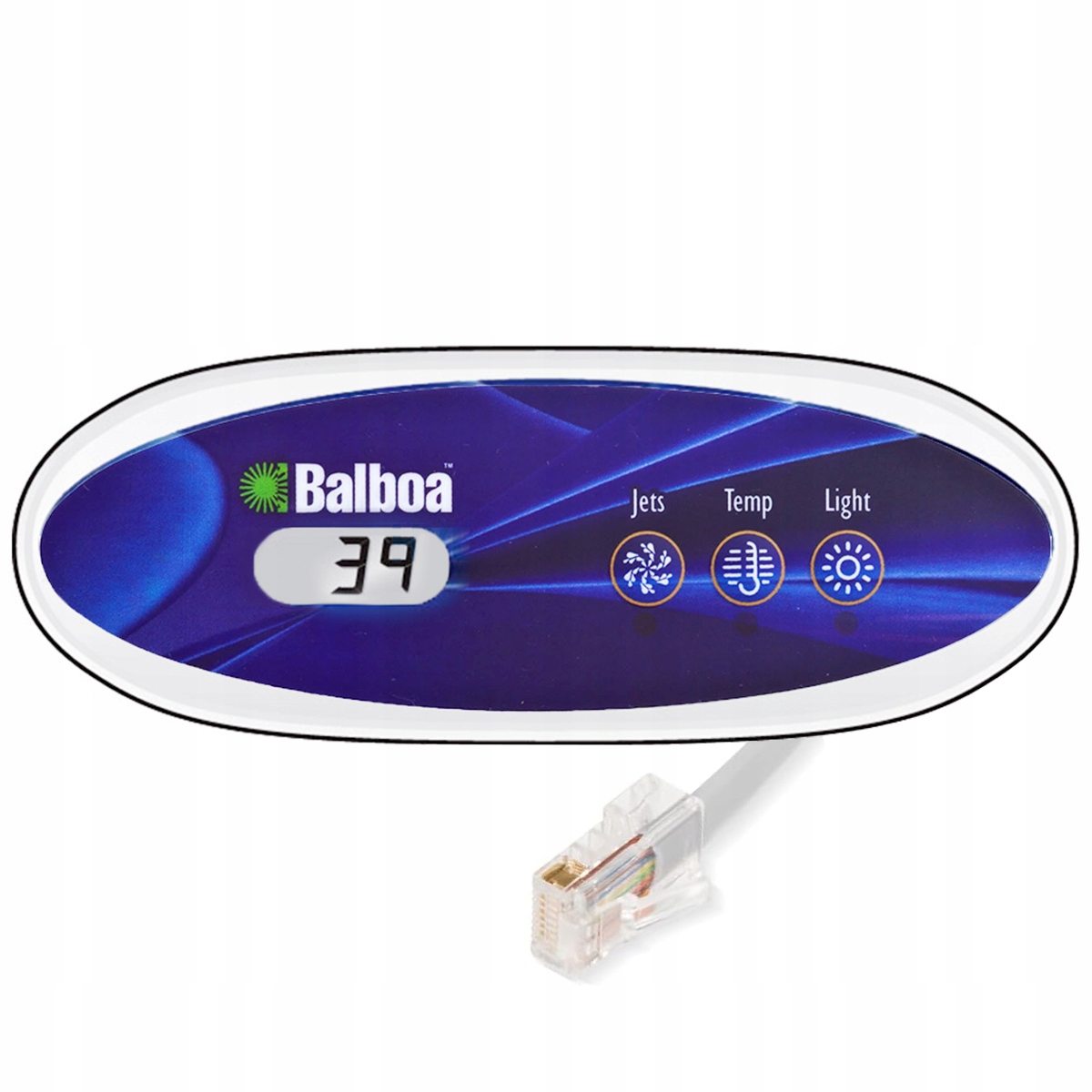 Ovládací panel s displejem Balboa VL240 3 tlačítka pro Spa