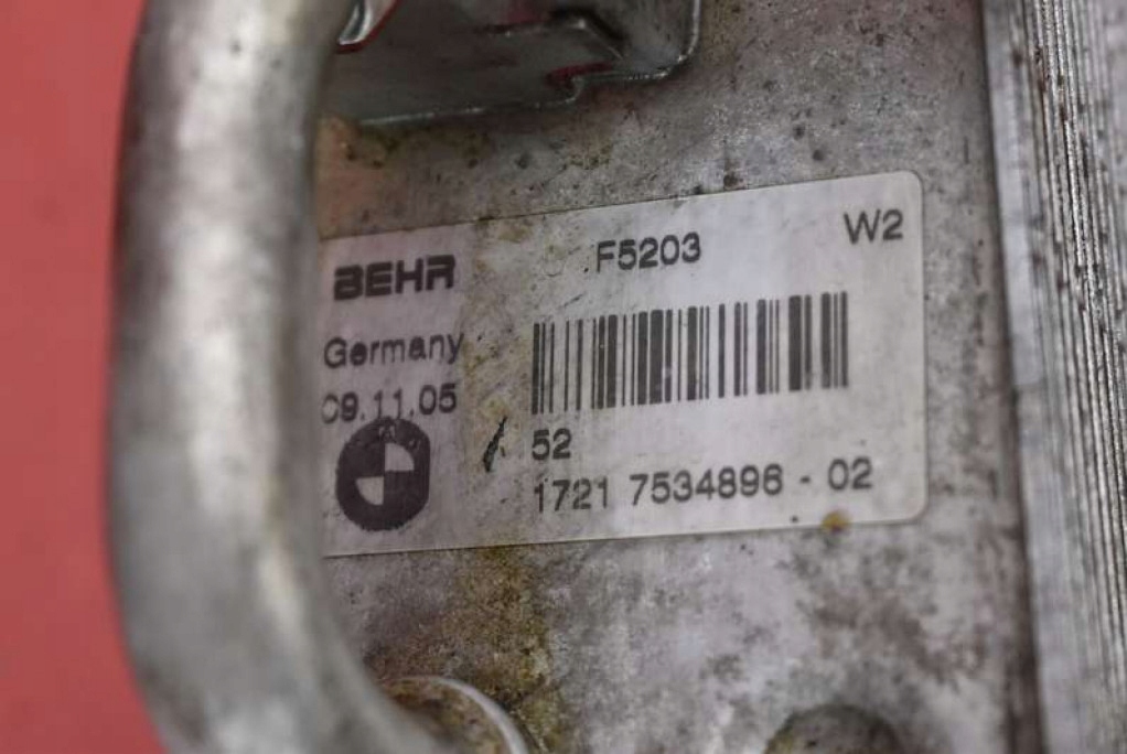 oil cooler gearboxes 7534896 BMW E63 4.8 V8 367 KM 03-07