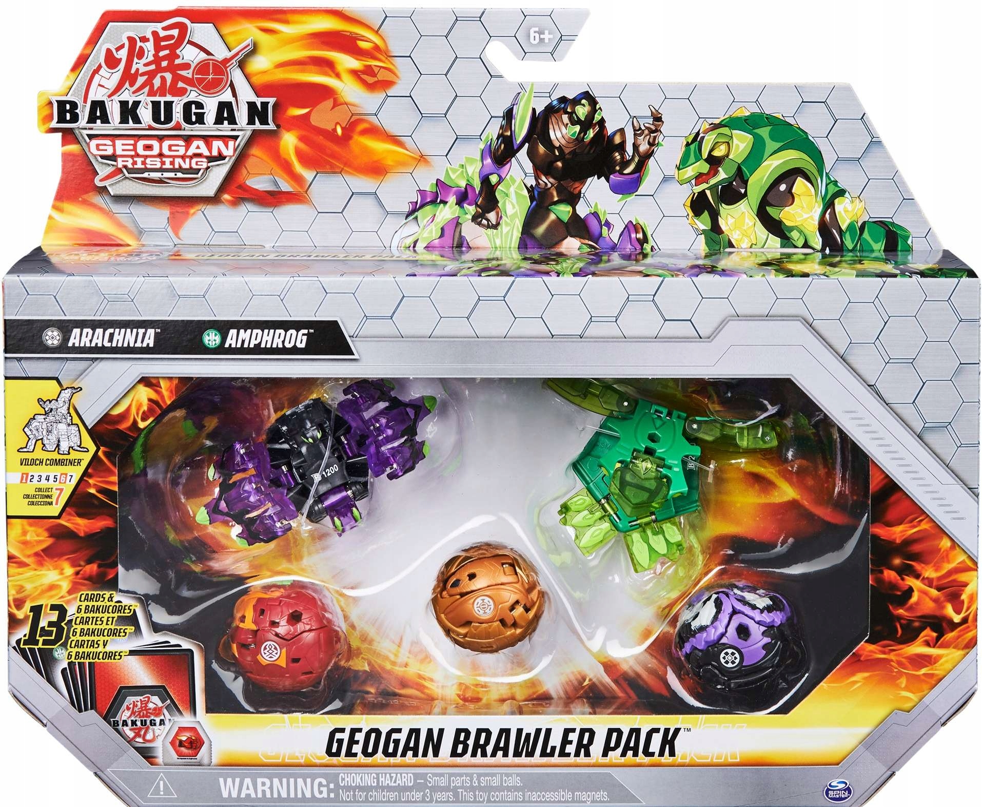 

Bakugan Geogan Rising Zestaw Brawler 5 Figurek
