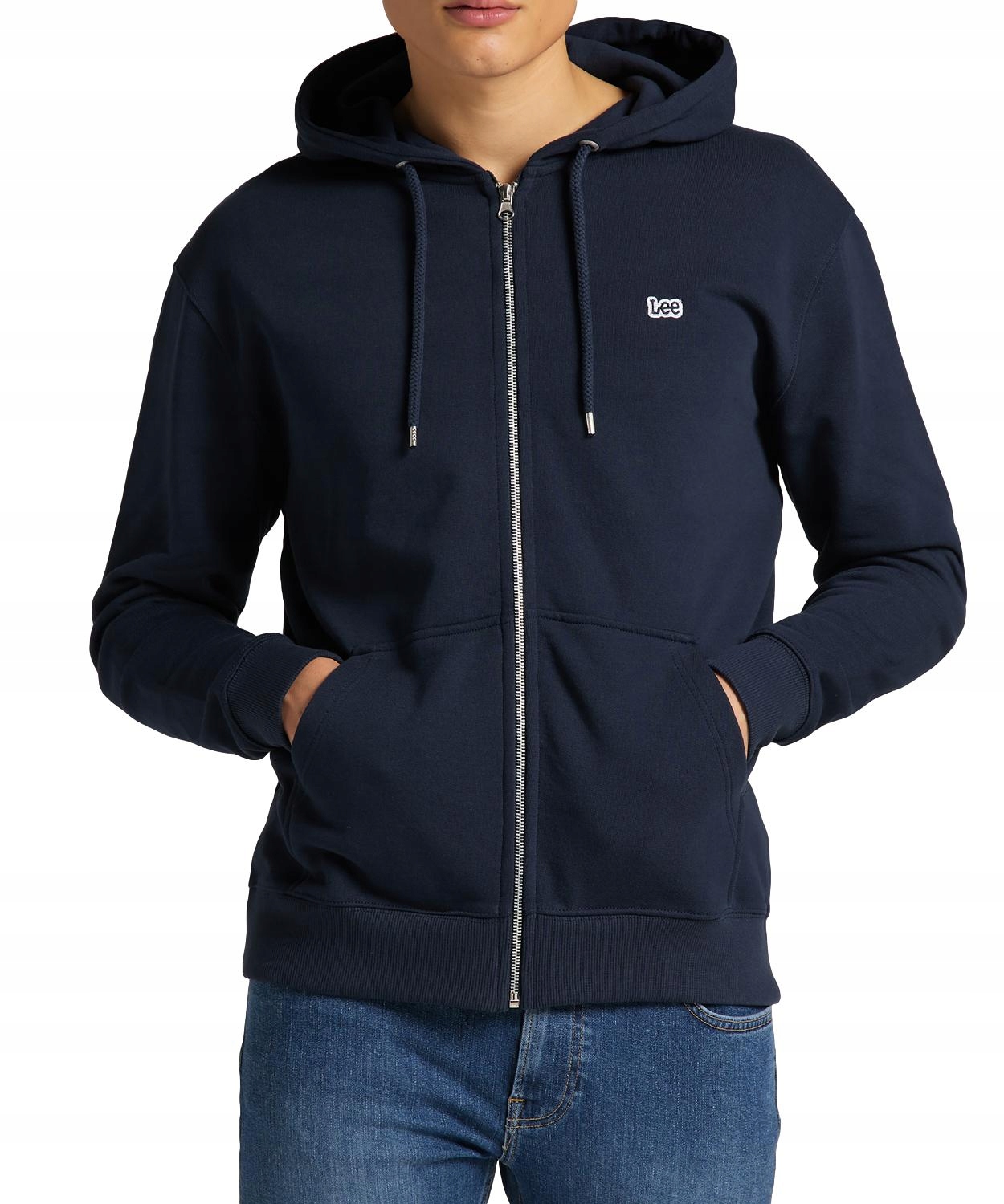 Bluza Lee Basic Zip Through L80KSP35 Navy XXL