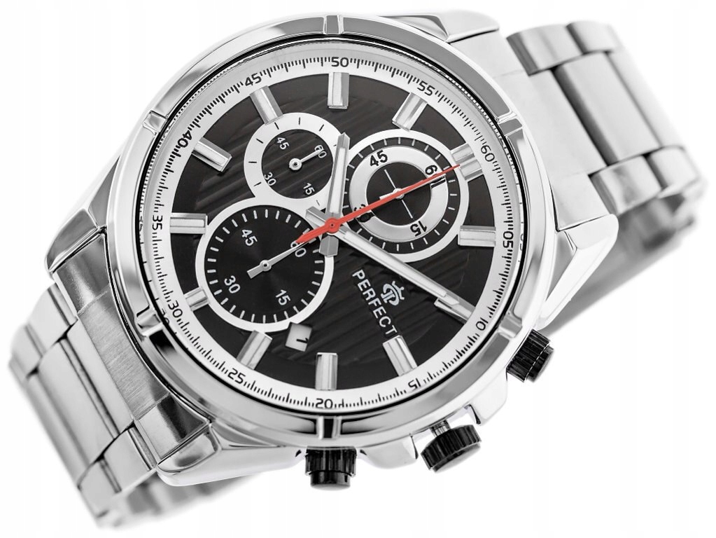 Pánské Hodinky Perfect CH03M Chronograf (zp358a) Box