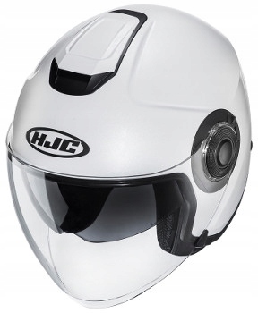 Kask HJC i40 Unova Biały Różowy Skuter Blenda M Rozmiar M