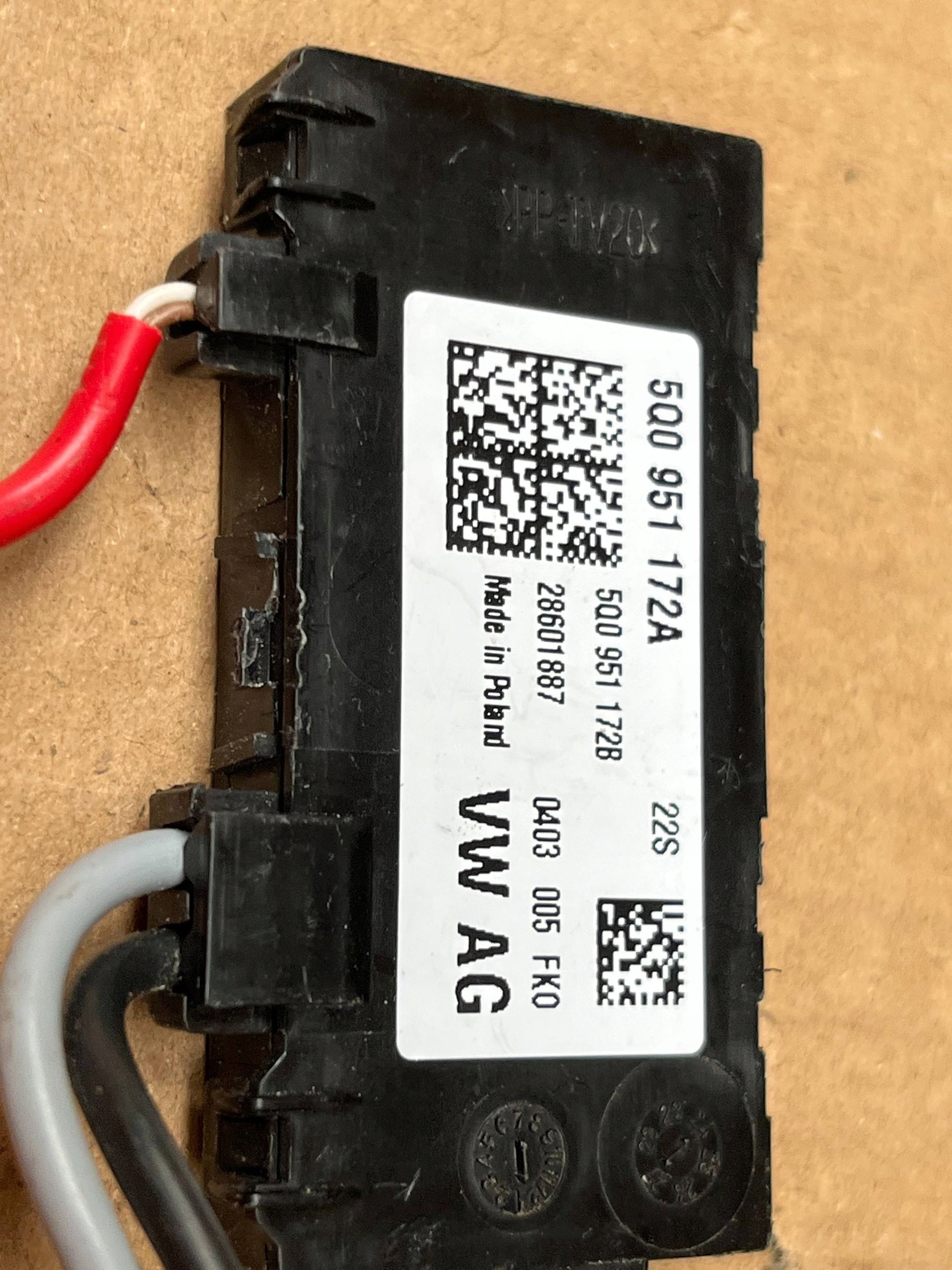 control unit module sensor RUCHU VW CADDY IV 5Q0951172A !J