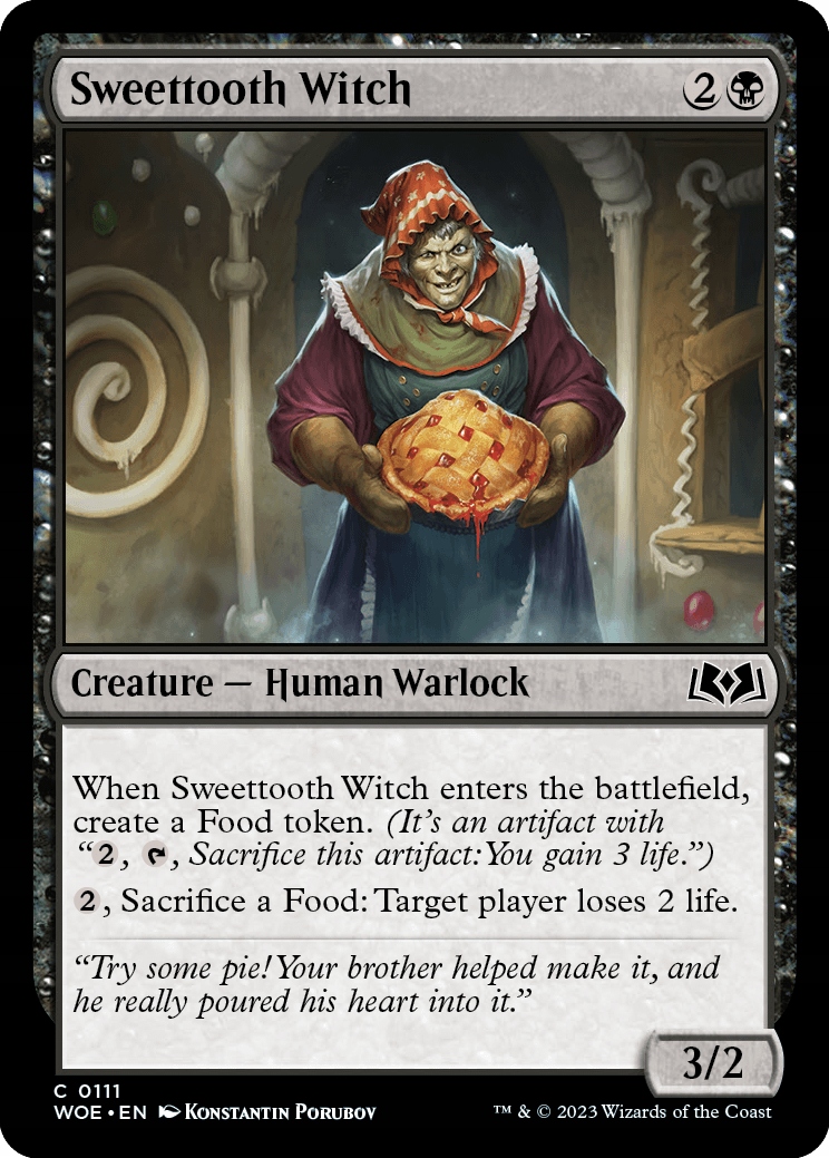 Mtg 4x Sweettooth Witch
