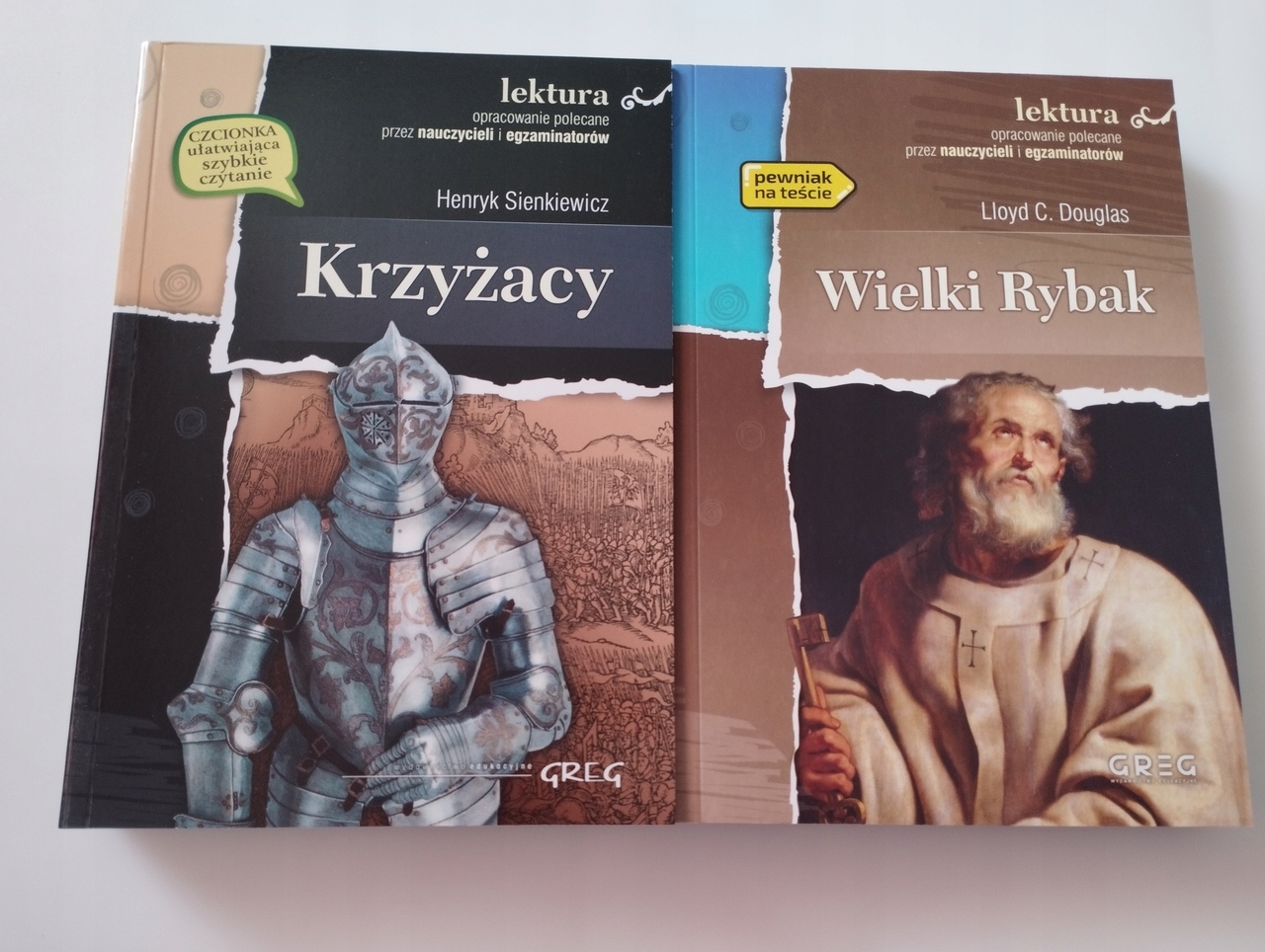 Krzyżacy Wielki Rybak Br Lektury Szkoła Podstawowa 7-8 Greg