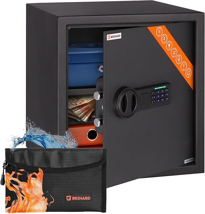 Sejf biurowy zamek elektroniczny Z Ognioodporną Saszetką na Pieniądze
