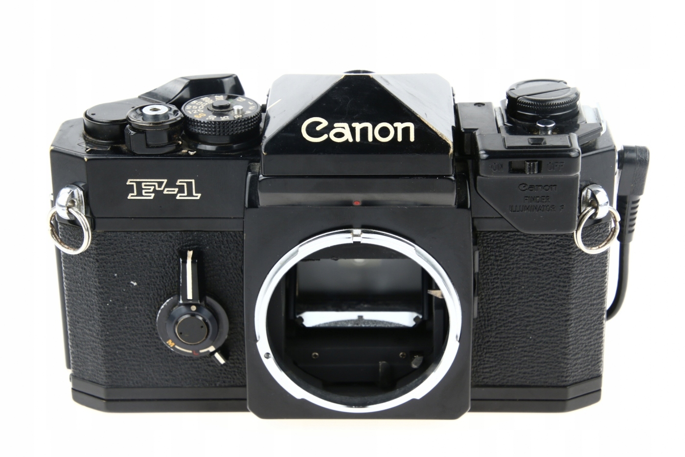 Canon F-1 + Data Back F + Finder Illuminator F za 8876 Kč - Allegro