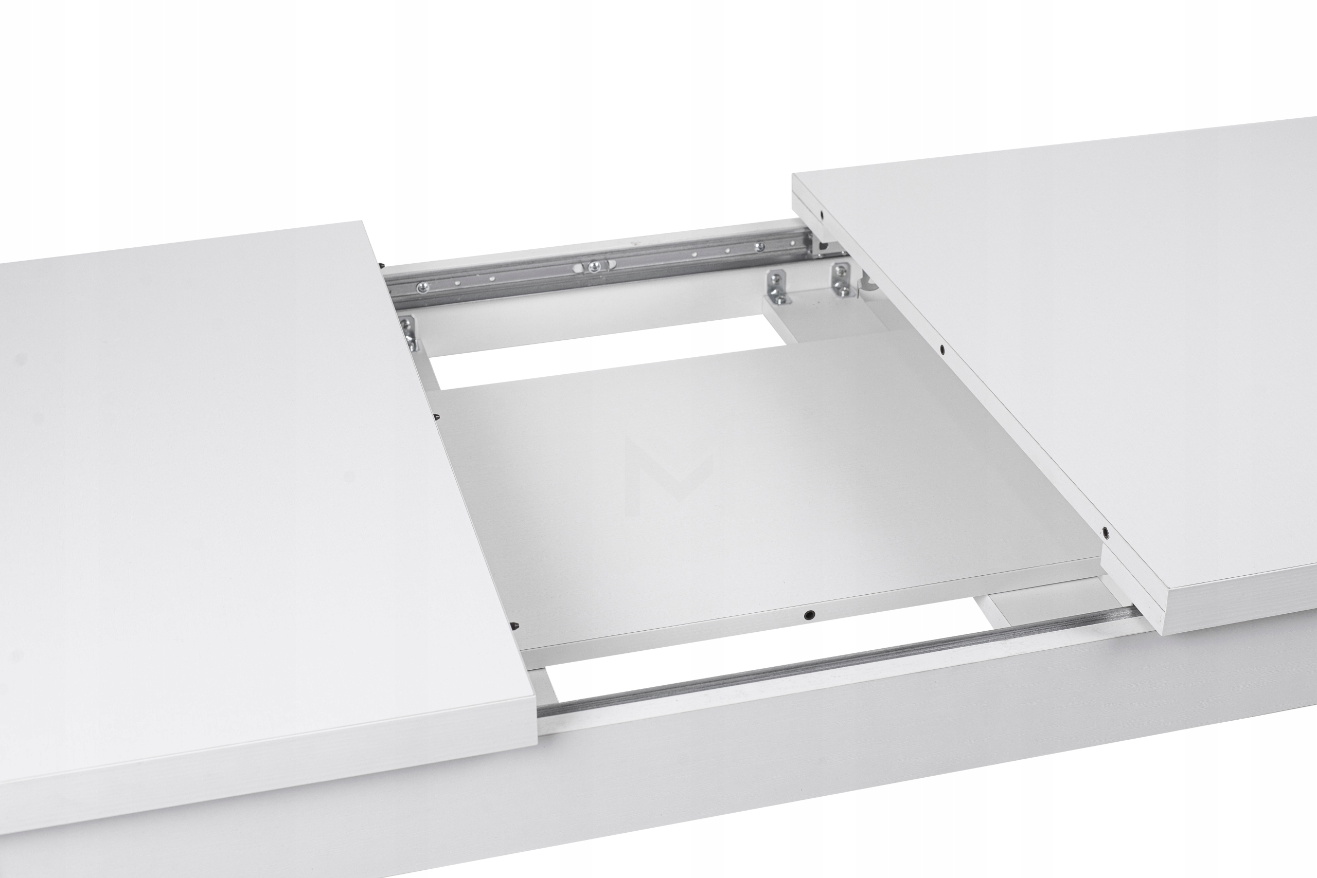 Stół Rozkładany Biały do Salonu Jadalni Kuchni Loft Skandynawski SKUBI Szerokość mebla 75 cm