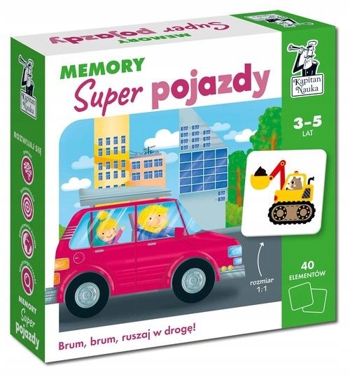 Memory Super pojazdy