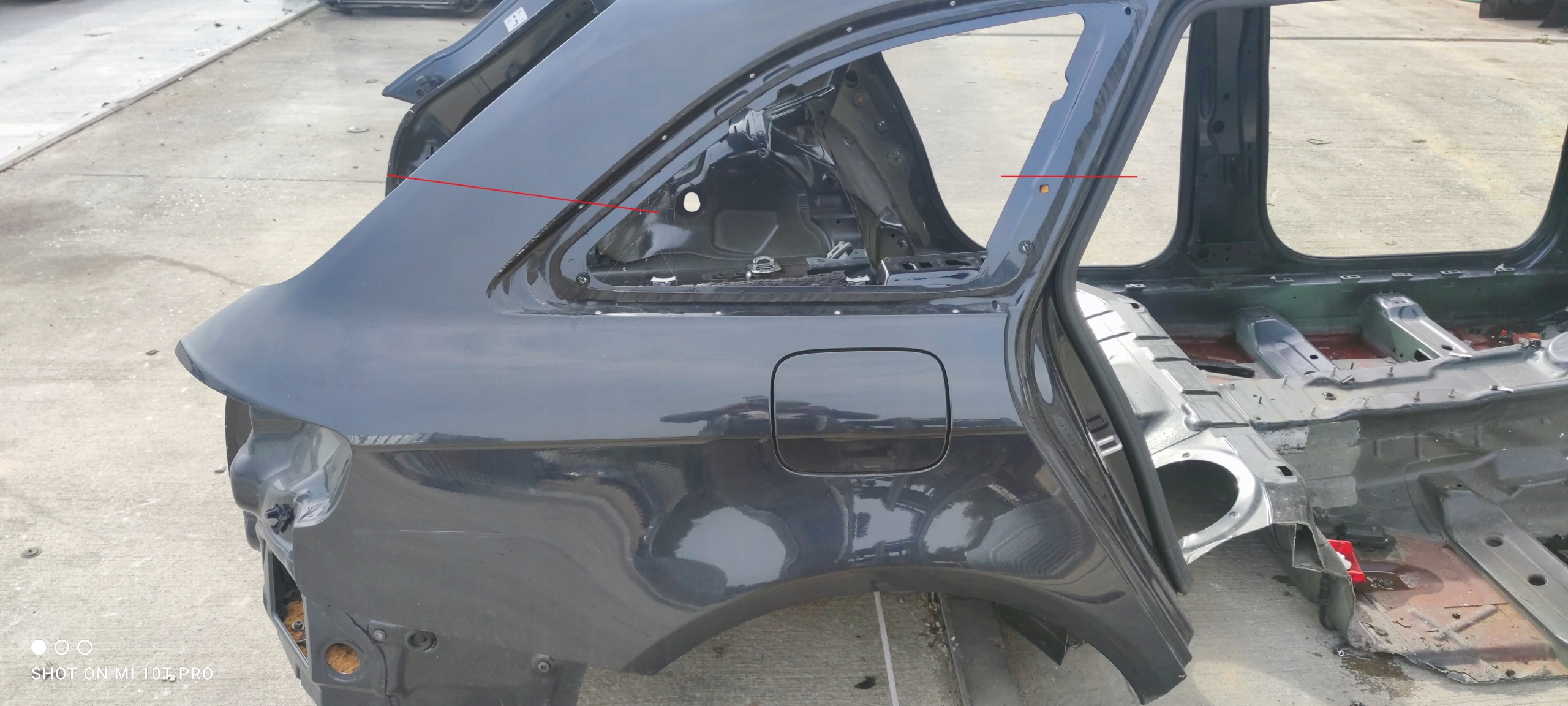 quarter threshold fender right AUDI A4 B8 KOMBI AVANT