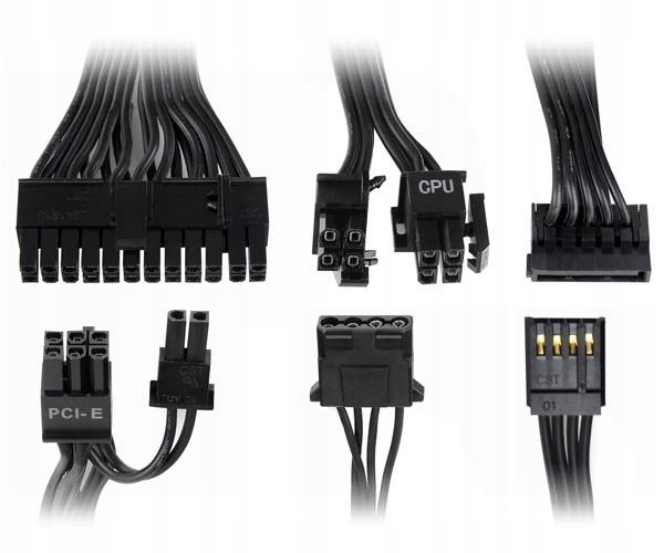 Smart Se 730W Modular sprawność 80+ Bronze dla 230V, 4xPEG, 140mm, Single