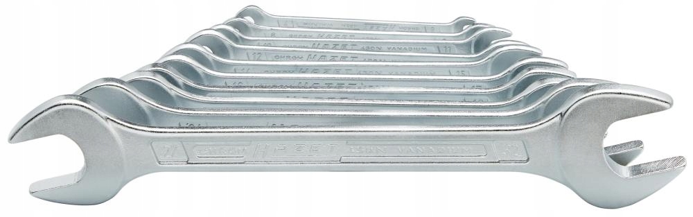 Sada Obojstranných Otvorených Kľúčov Hazet 10-DIELNA