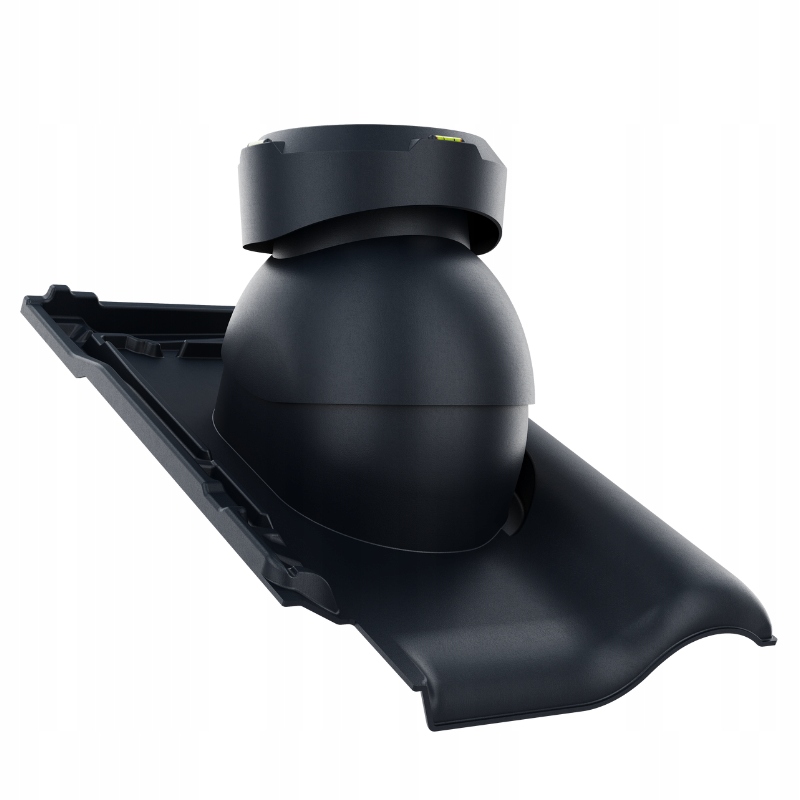 Krbový kanalizační ventilátor fi110 Creaton Titania Břidlice Glazura