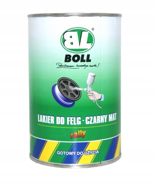 

Boll lakier do felg samochodowych Czarny Mat 1L