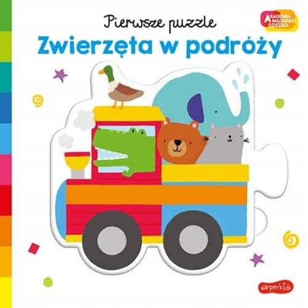 

Zwierzęta w podróży. Pierwsze puzzle. HarperKids