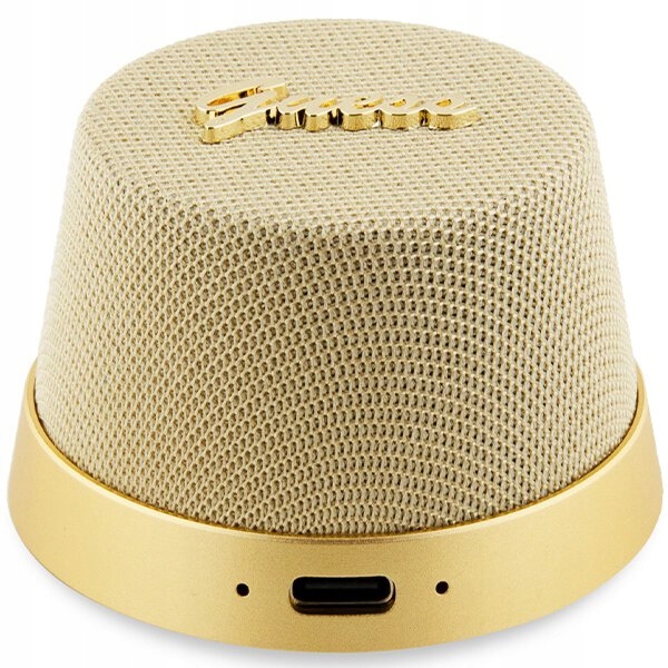 GUESS GŁOŚNIK BLUETOOTH GUWSC3ALSMD STAND MAGNETIC SCRIPT METAL ZŁOTY Kod producenta 3666339220723