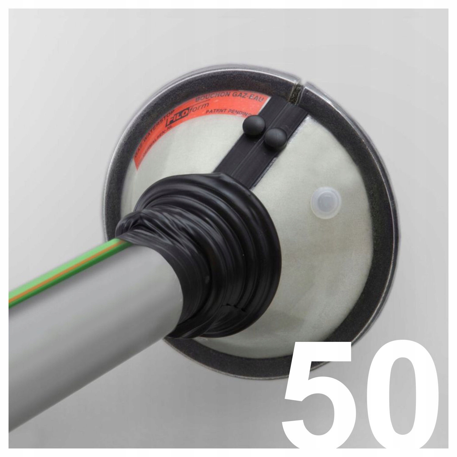 Zestaw uszczelniający MD2-50 do rur i kabli elektrycznych max wypeł. 40mm