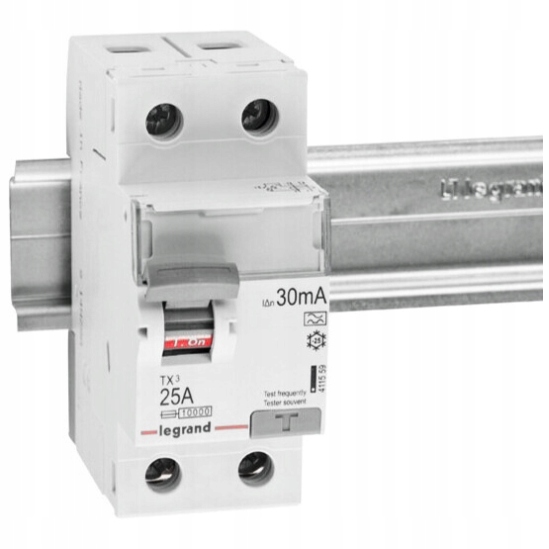 Legrand wyłącznik różnicowoprądowy 2P 25A 0,03A typ A 30mA