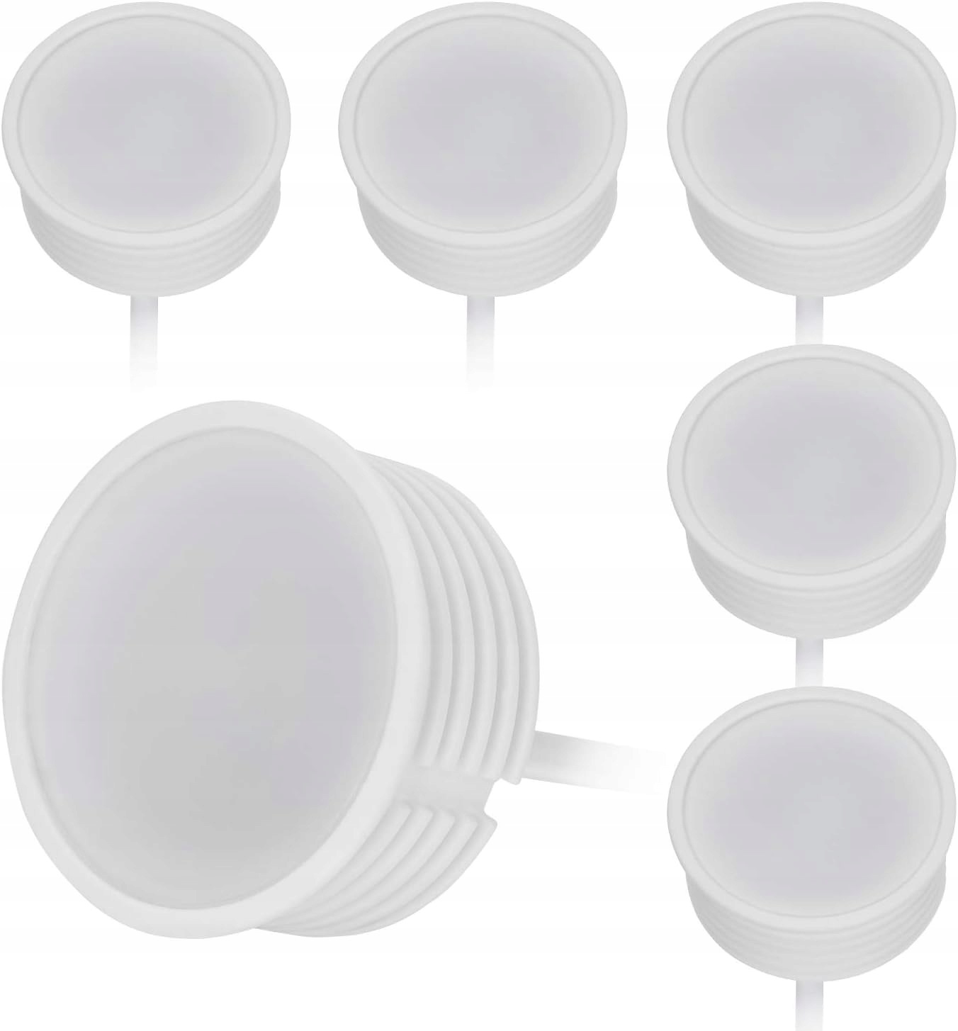 Ploché Led moduly MR16 GU10 5W neutrální 4000K 6 ks Hcfei