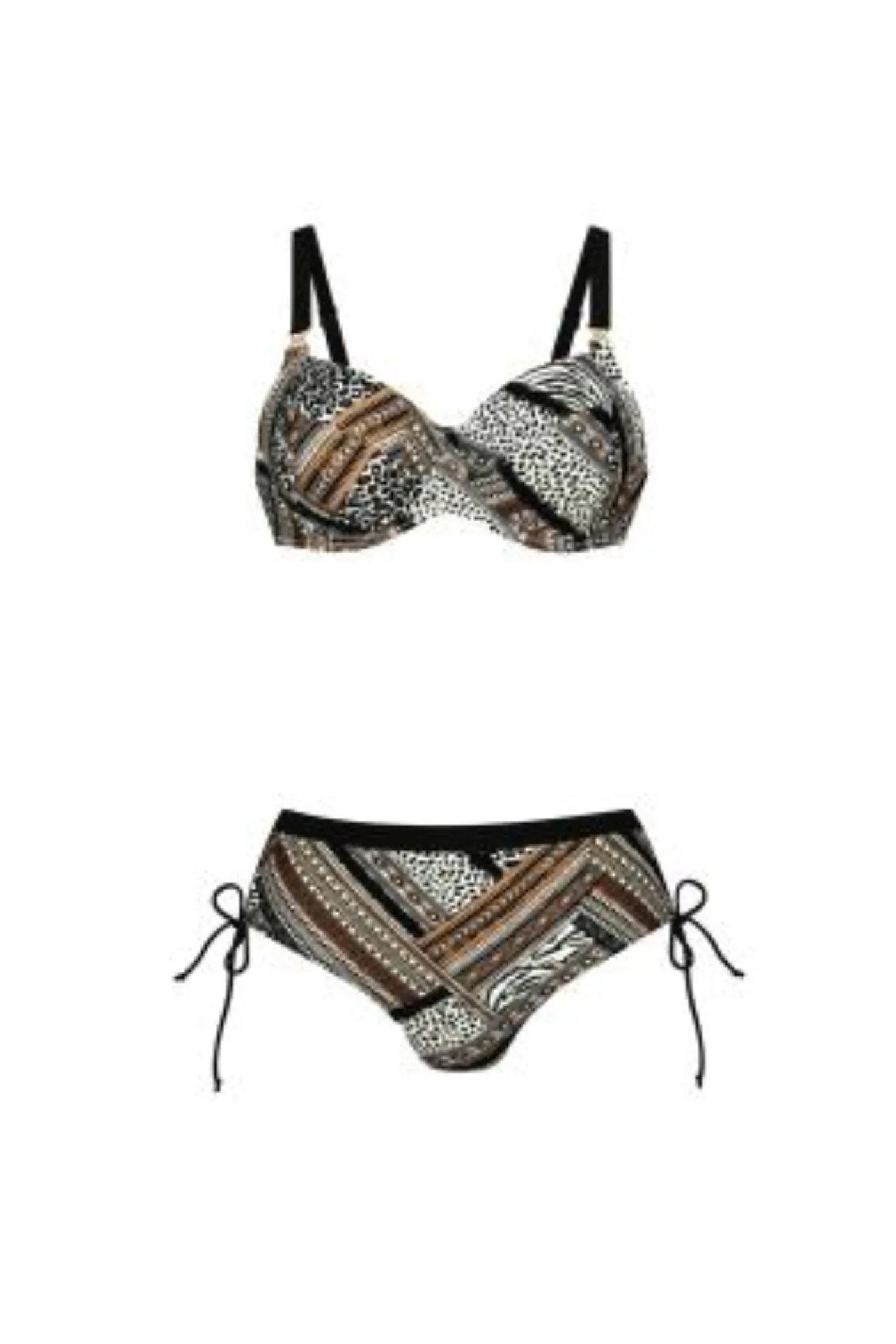 Dvoudílné plavky Safari 8498 733 Anita Černá 80G