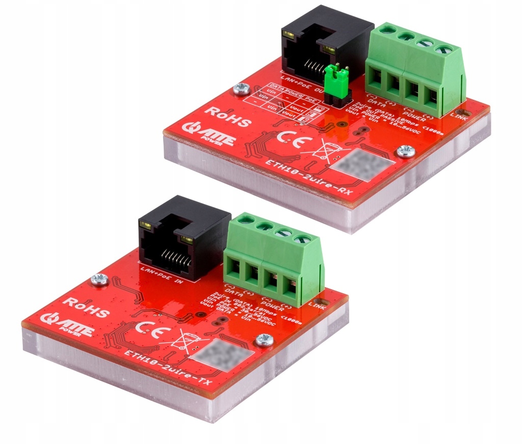 

Zestaw extender ETH-2wire-SET do wysyłania LAN+PoE
