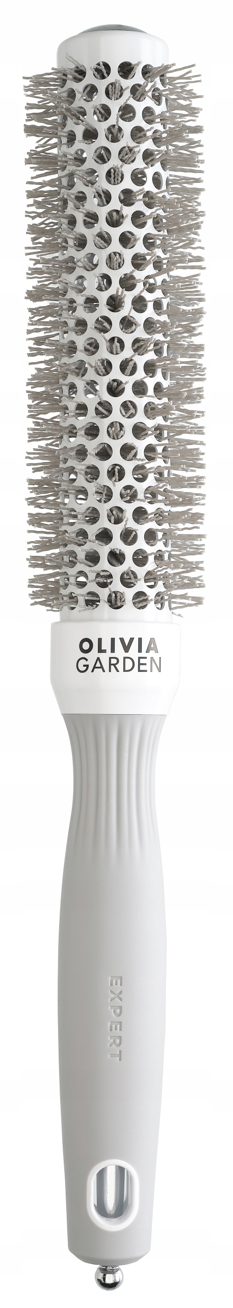 Olivia Garden Modelovací kartáč White 25 mm