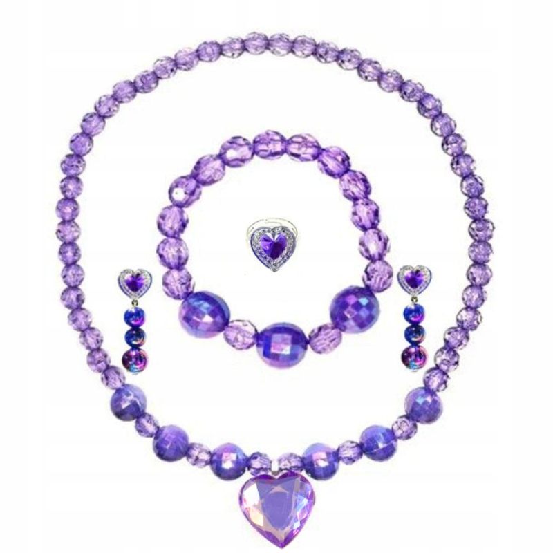 ZESTAW BERŁO KORONA NASZYJNIK KSIĘŻNICZKA ZOSIA Marka Hopki