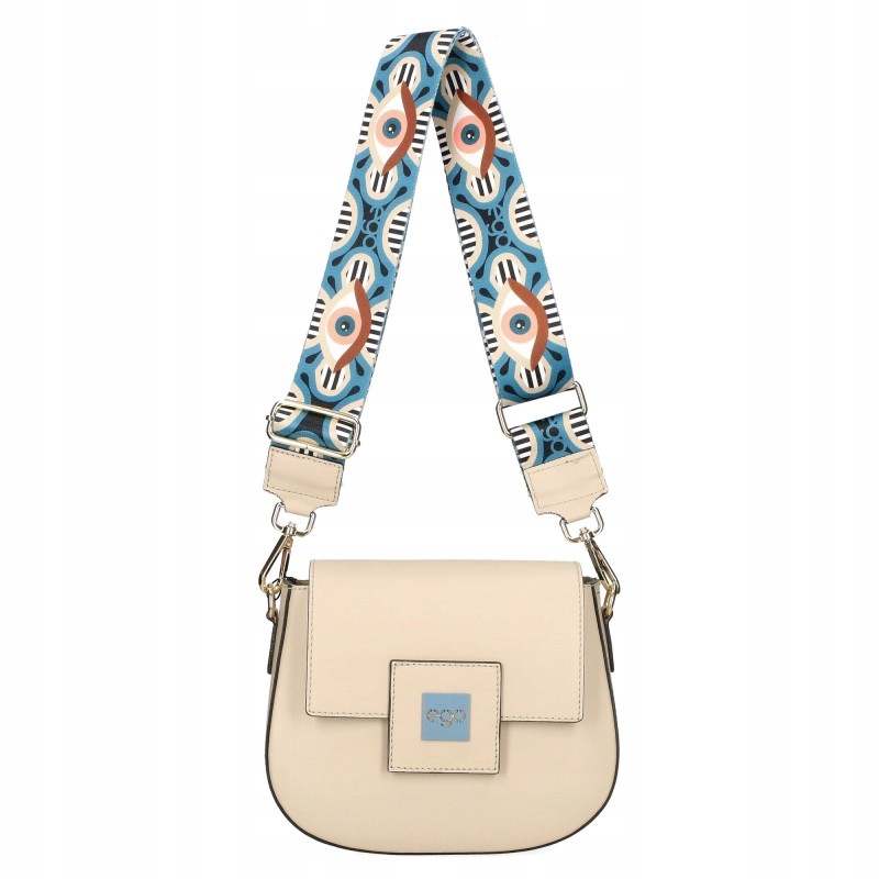 Ego Torebka damska skórzana ES0272PS 26WL listonoszka podkówka na ramię