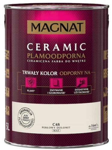 

Magnat Ceramic 5l Perłowy Dolomit C48