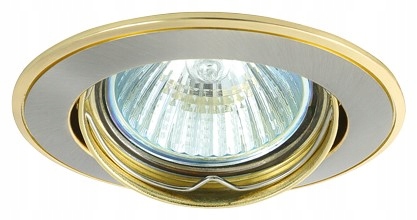 OCZKO HALOGENOWE GREENLUX AXL GXPL043 NIKIEL/ZŁOTE