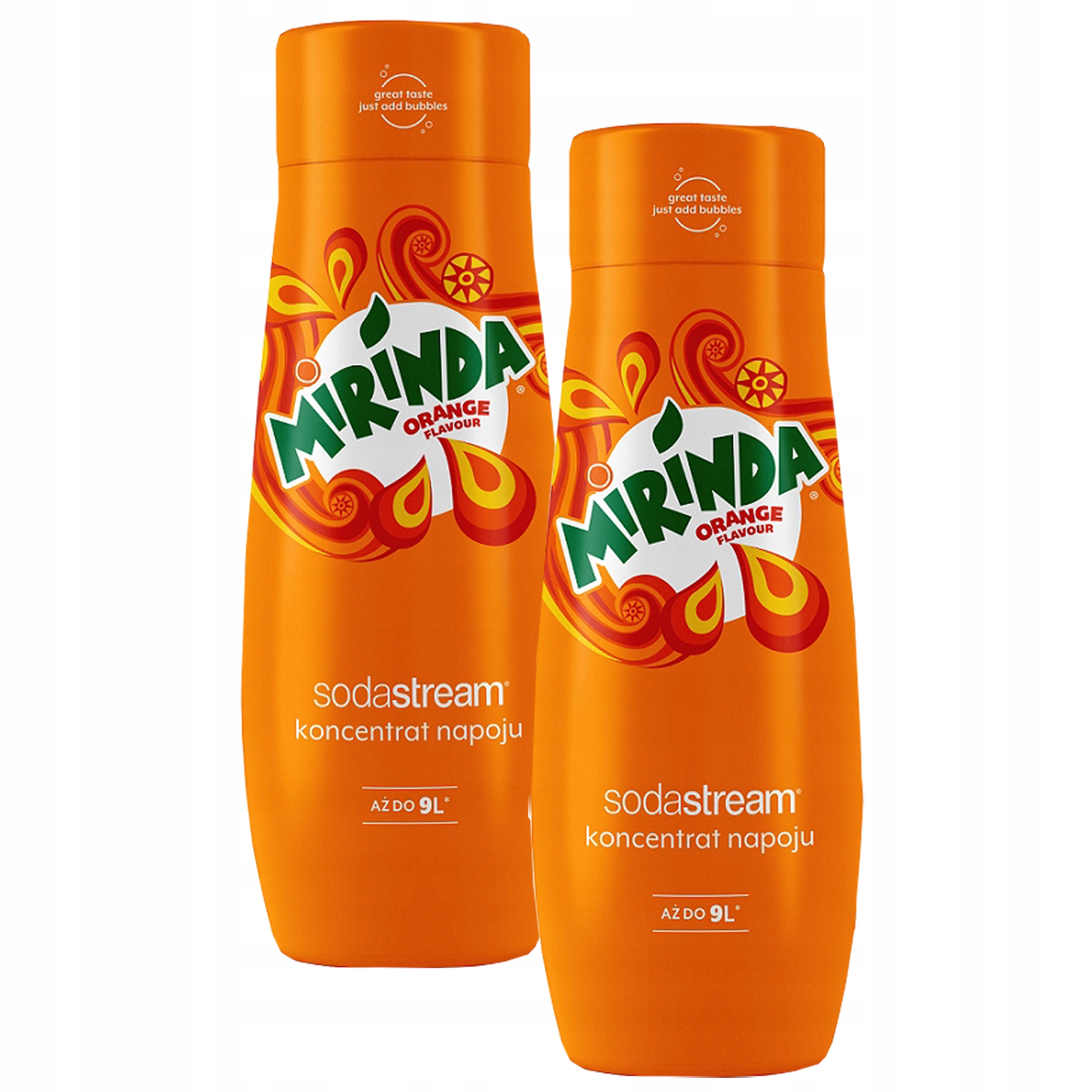 

Syropy SodaStream koncentrat Mirinda 440ml x 2 szt