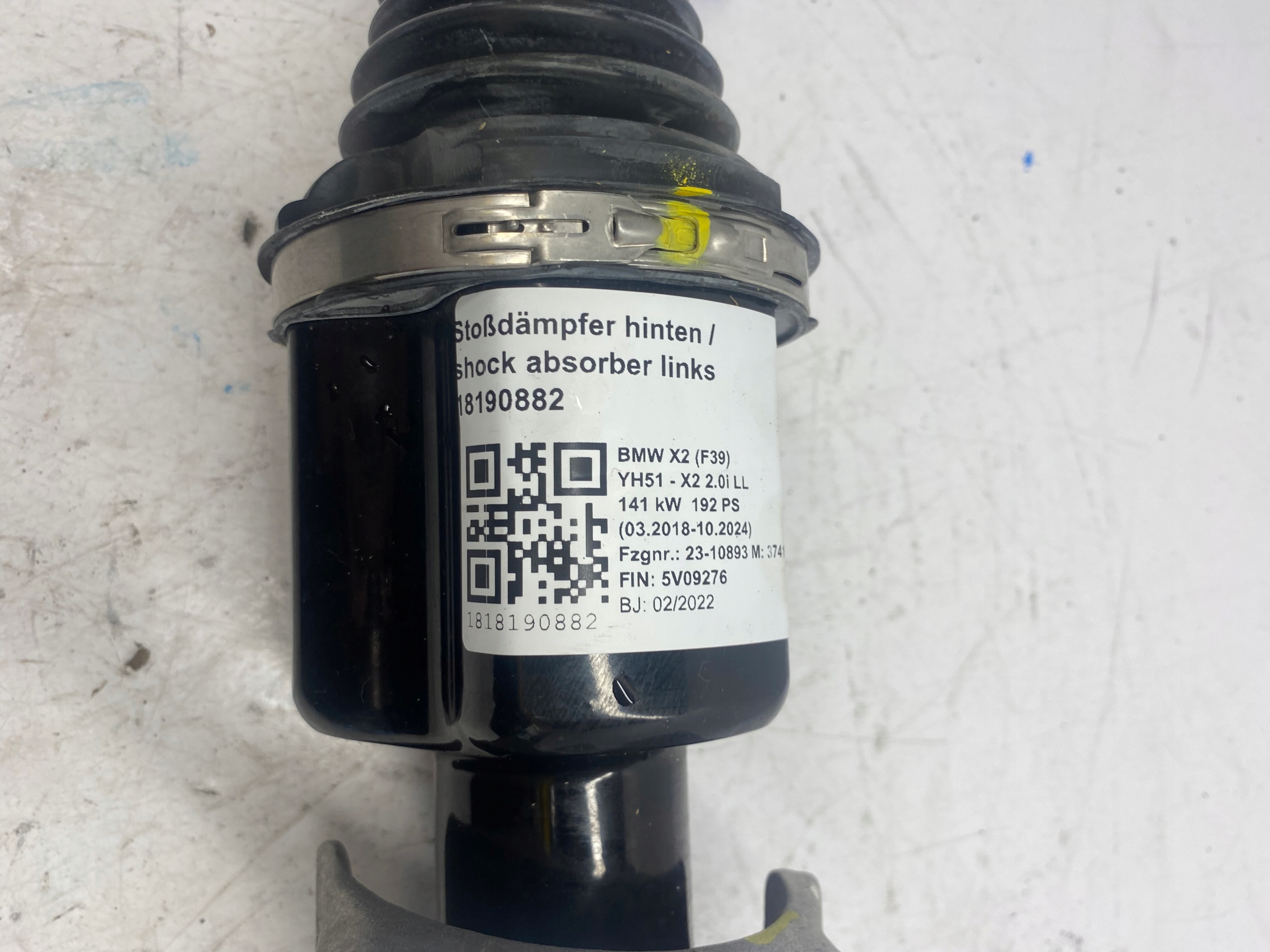 BMW 1 F40 M135i semi-axis right front 5A2DFD2