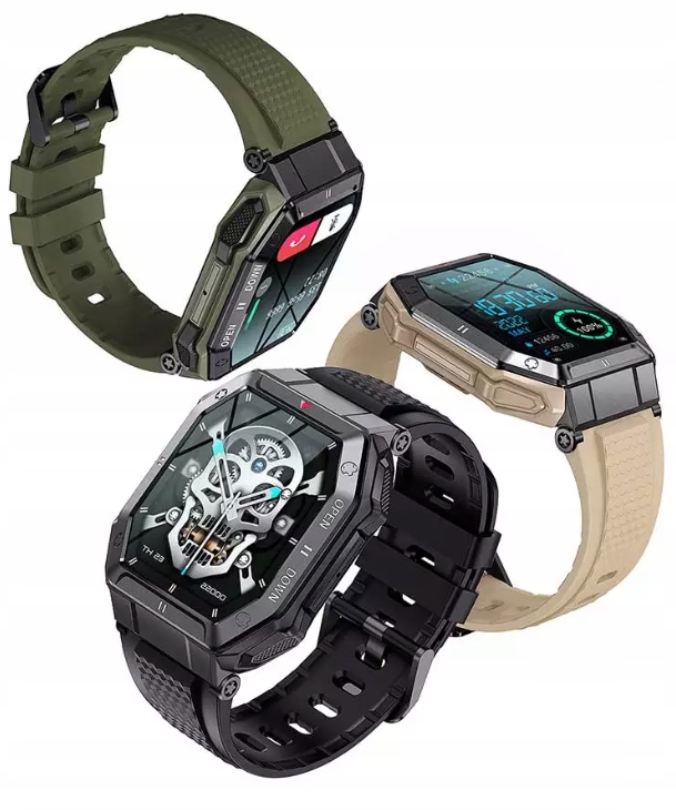 SMARTWATCH MĘSKI ZEGAREK ROZMOWY PULS TĘTNO KROKI Model inny