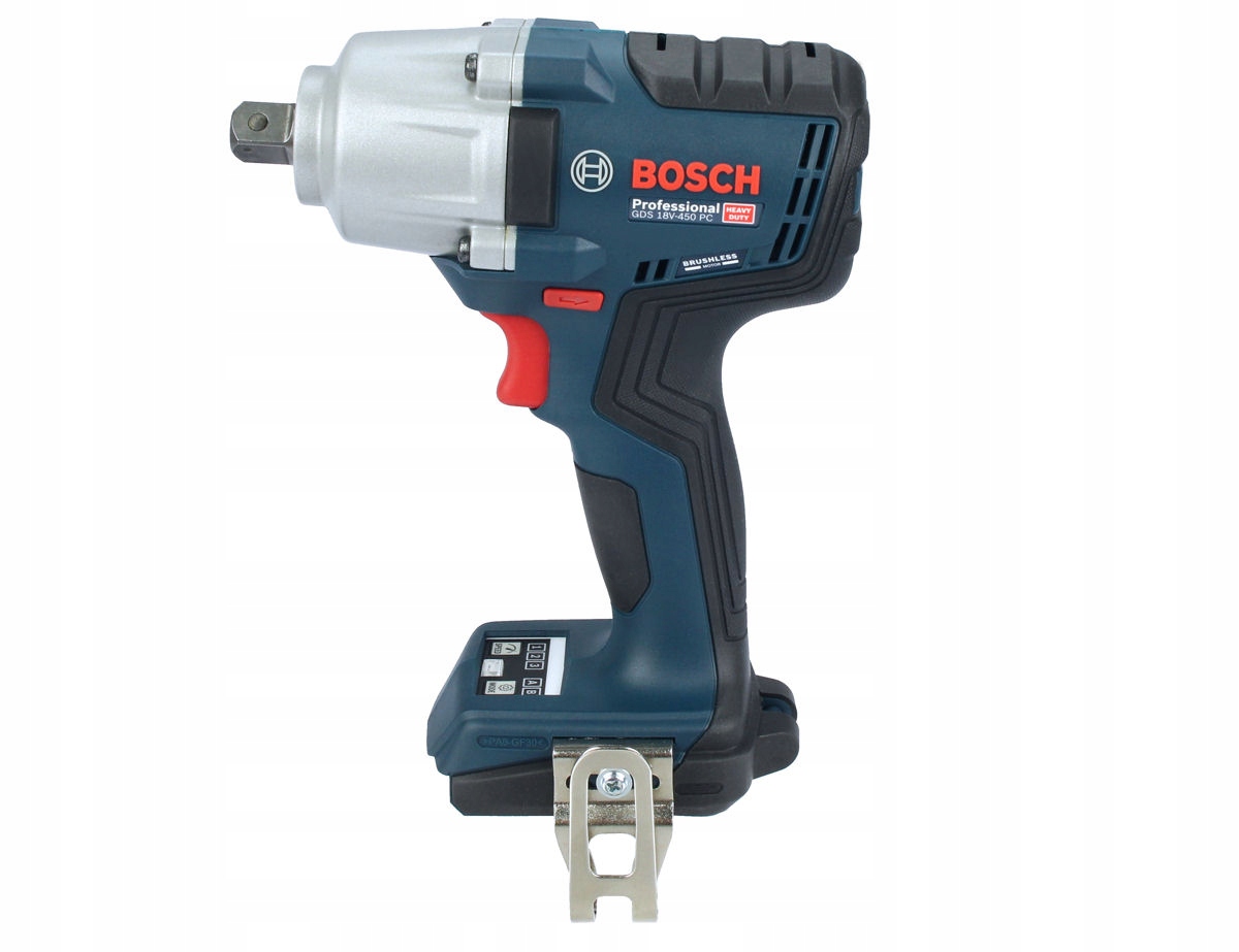 KLUCZ UDAROWY BEZSZCZOTKOWY GDS 18V-450 PC BOSCH 2x5,0Ah L-BOXX Rozmiar trzpienia 1/2''