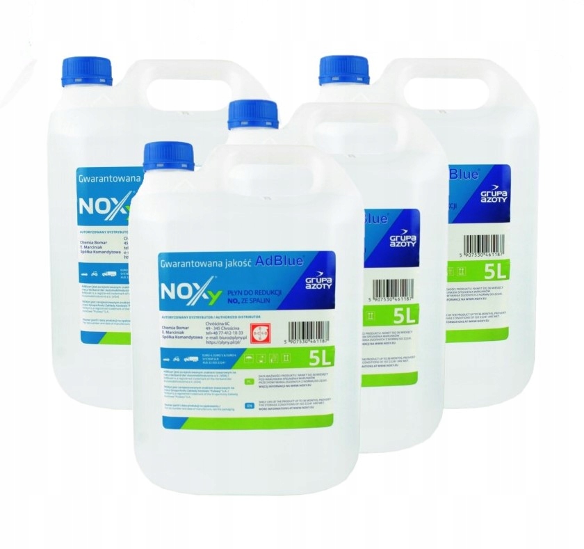 

Płyn AdBlue NOXy Płyn katalityczny Ad Blue 4x5L
