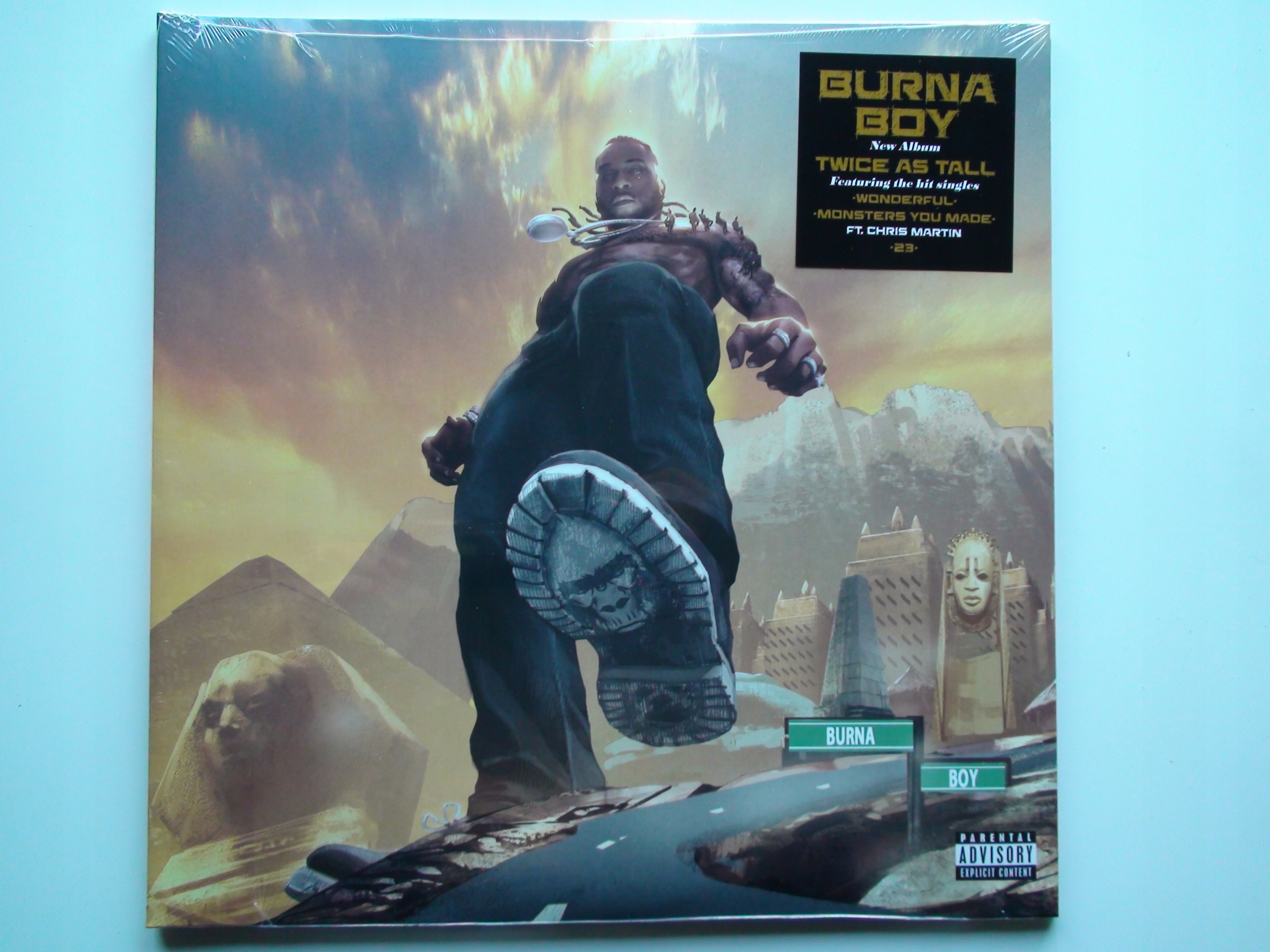 Burna Boy Twice As Tall 2LP Folia Hip Hop