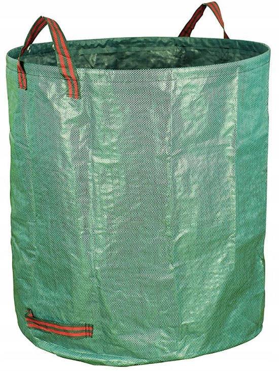 KOSZ OGRODOWY NA LIŚCIE TRAWĘ 635 LITRÓW SKŁADANY