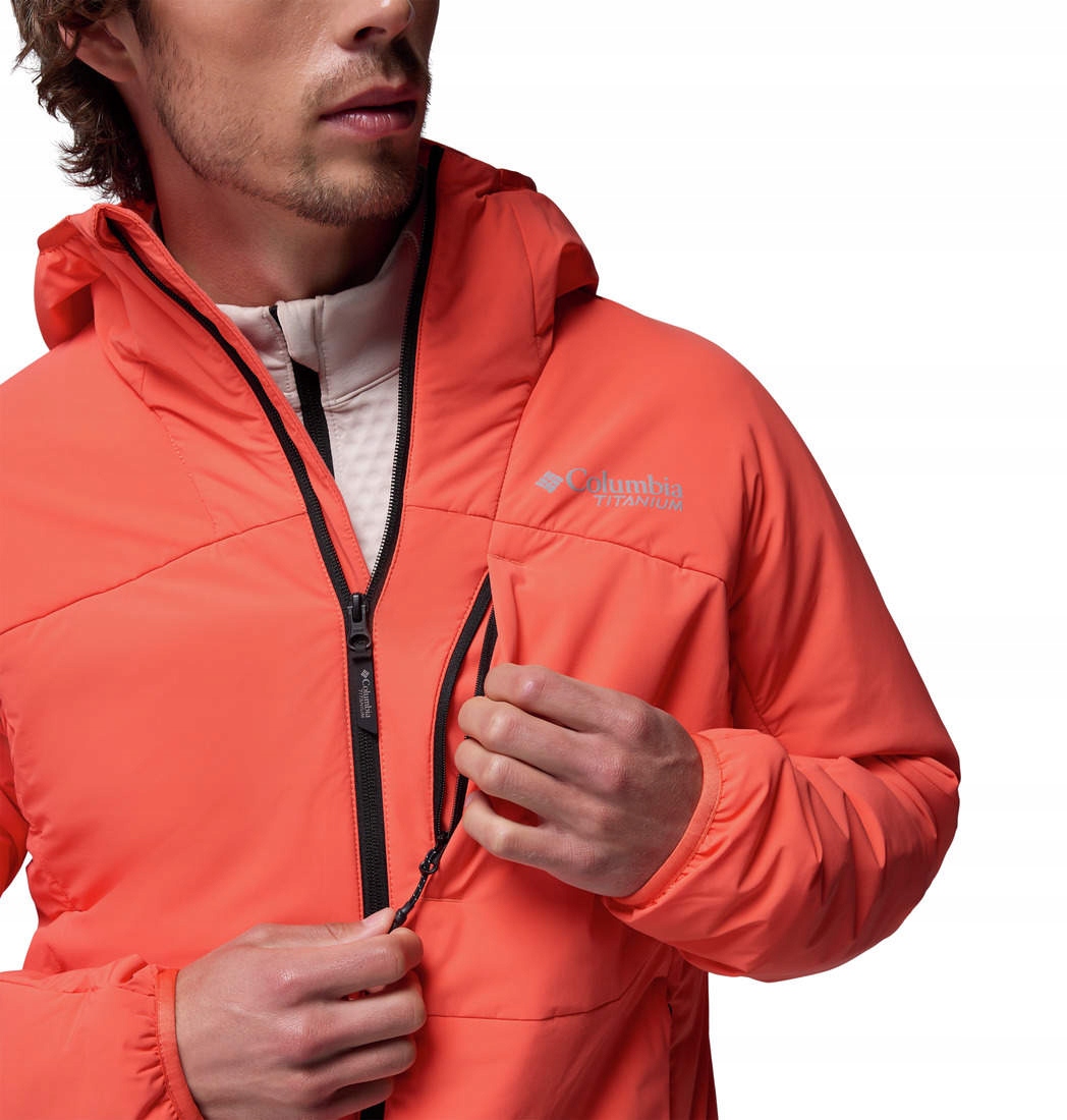 Pánská zateplená bunda Columbia Silver Leaf Lite Hooded Jacket L