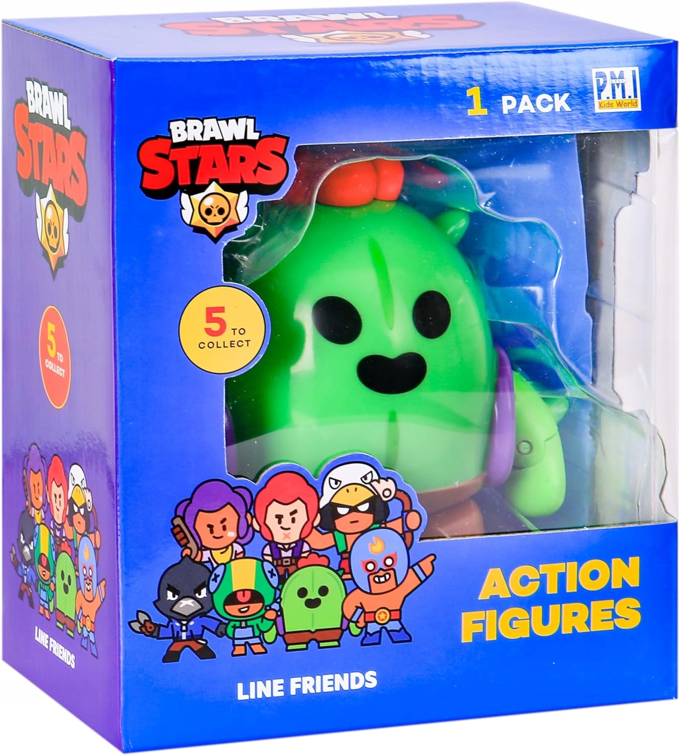 FIGURKA BRAWL STARS SPIKE ZABAWKA DLA DZIECKA RUCHOMA IDEALNY PREZENT