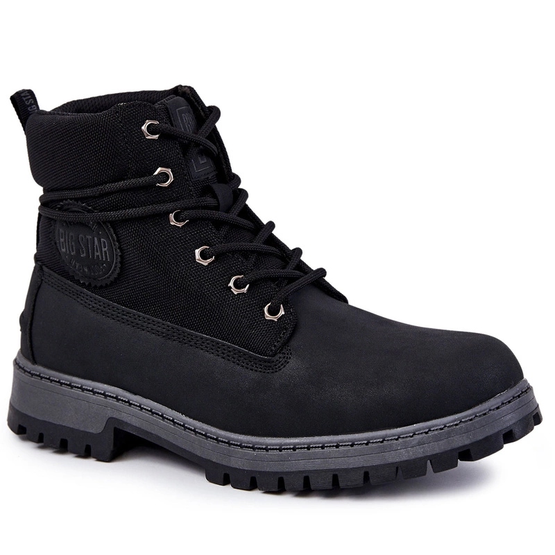 Pánské Paměťové Trapery Big Star KK174206 Černé 44