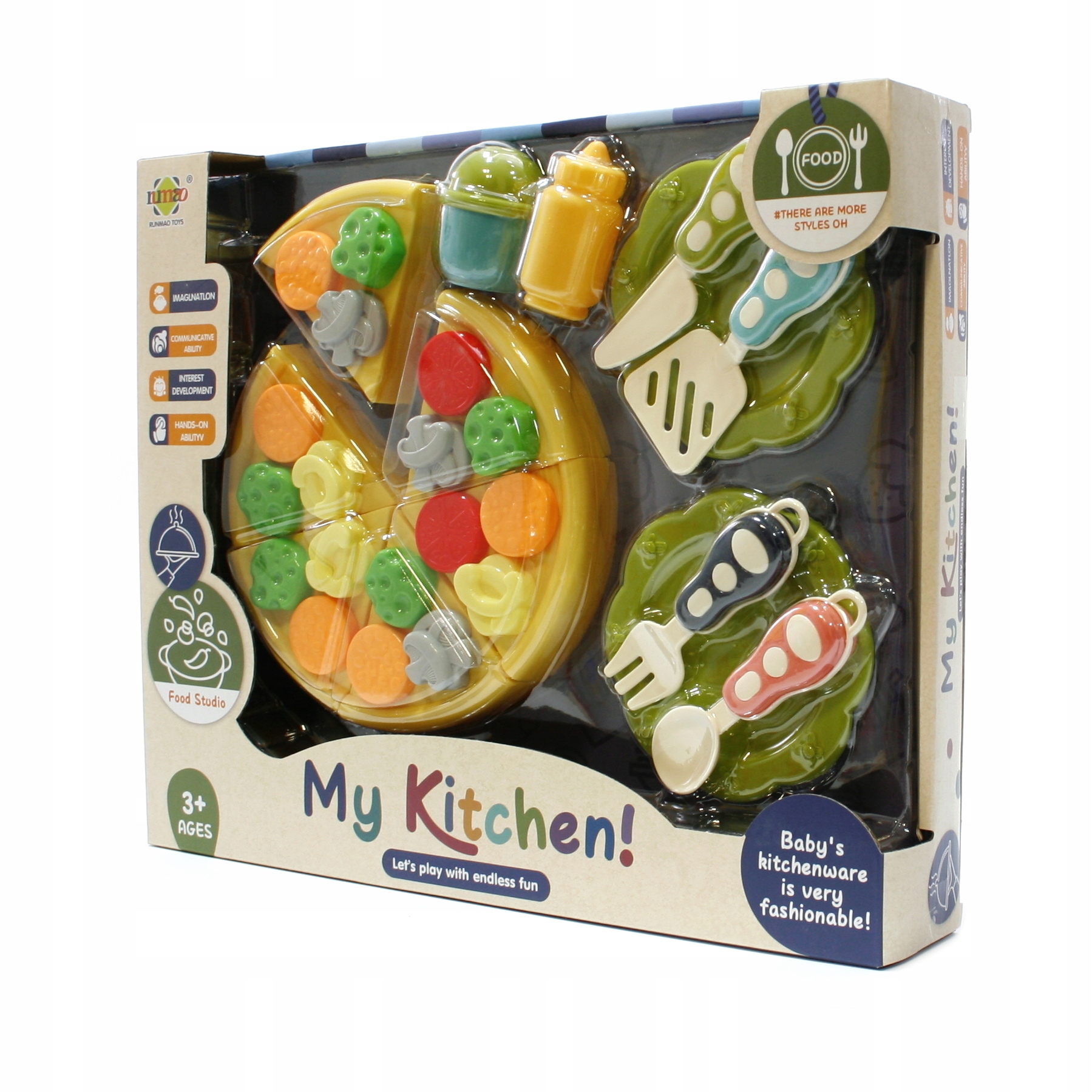 

Zestaw Naczyń Akcesoria kuchenne Pizza Talerzyki