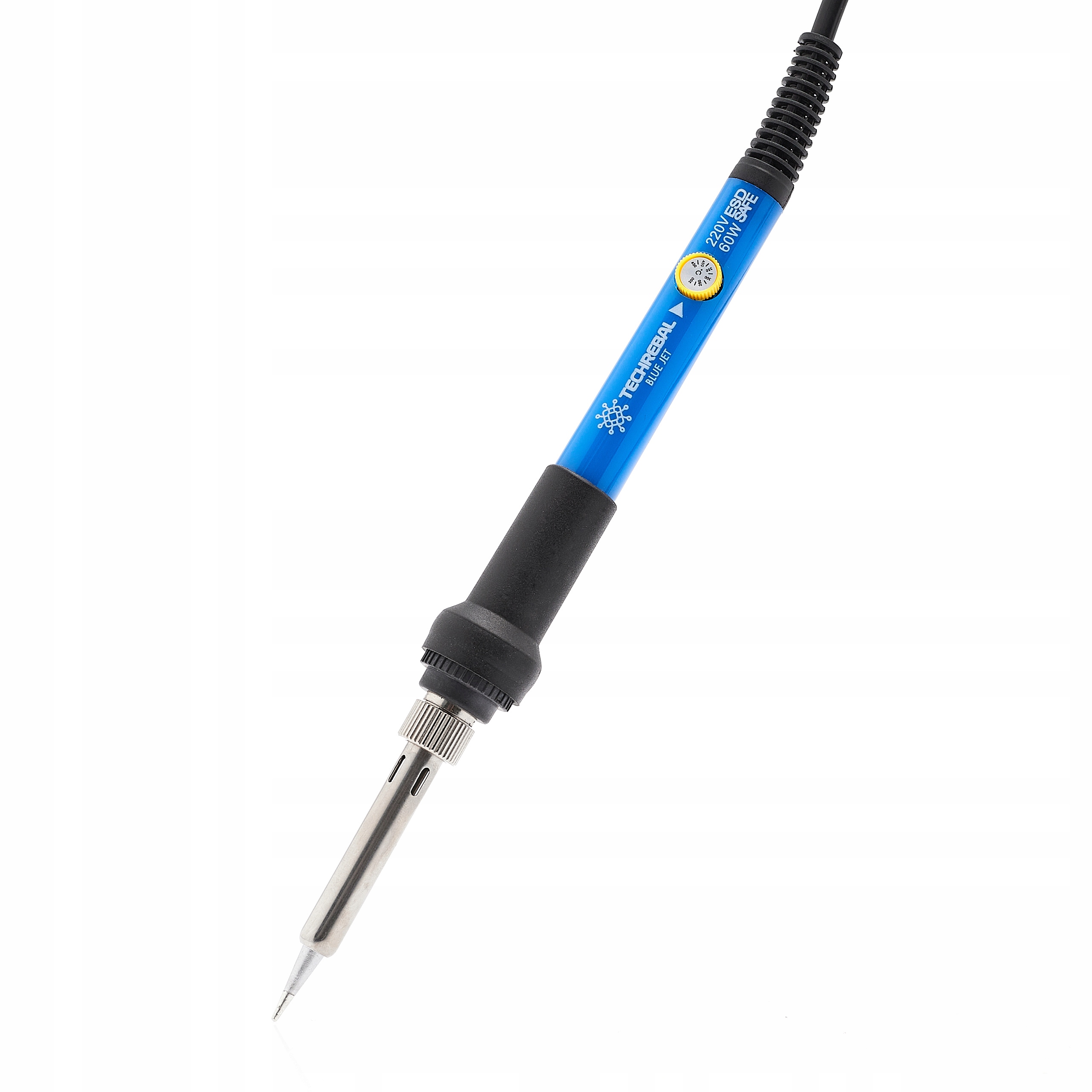 PREC. LUTOWNICA KOLBOWA 60W REGULACJA ETUI GROTY Model Blue Jet